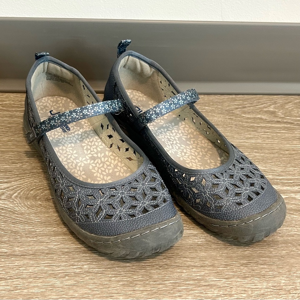 Jambu Wildflower Mary Jane Flats - Size 8.5 - Comfy & Stylish!